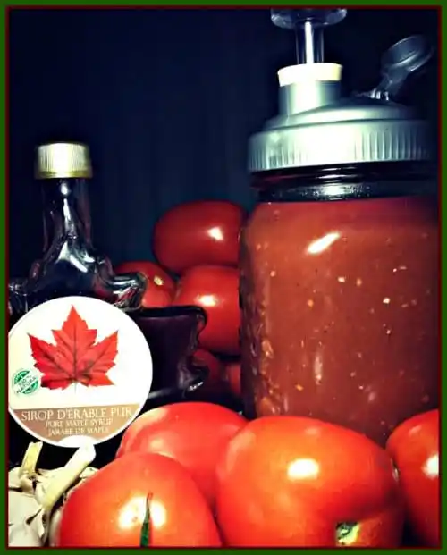 Homemade ketchup